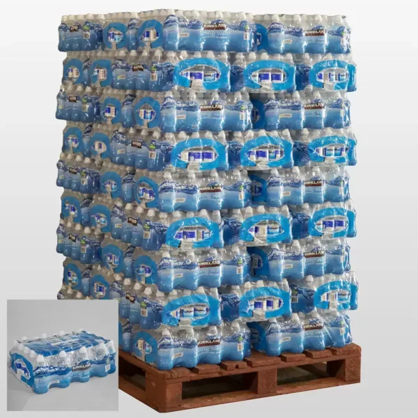 Kirkland Spring Still Water Bottles Pallet (42 of 40 x 500ml Cases)