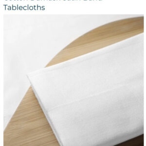 Cotton Satin Band Napkins